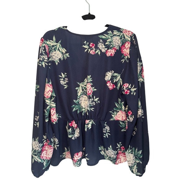Banana Republic Floral Blouse – Size XL – No Stretch –‎ Elegant & Lightweight - Picture 2 of 4